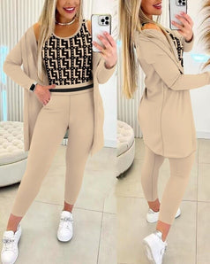 Zara sleeve long 3part set