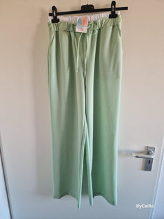 Zomere broek met dubbele band