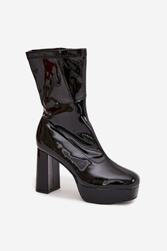 Laarsjes met hoge hak model 219264 Step in style