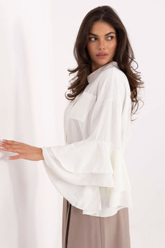 Overhemd met lange mouwen model 219446 Rue Paris