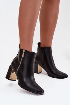 Laarsjes met hoge hak model 220692 Step in style