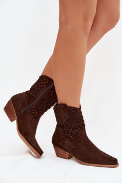 Laarsjes met hoge hak model 223851 Step in style