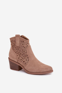 Laarsjes met hoge hak model 224424 Step in style