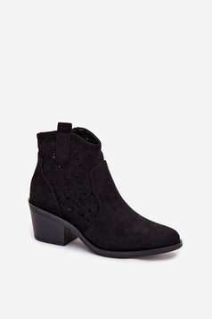 Laarsjes met hoge hak model 224425 Step in style