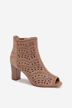Laarsjes met hoge hak model 225197 Step in style