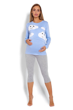 Zwangerschaps pyjama model 122955 PeeKaBoo