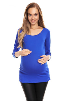Zwangerschapsblouse model 133325 PeeKaBoo
