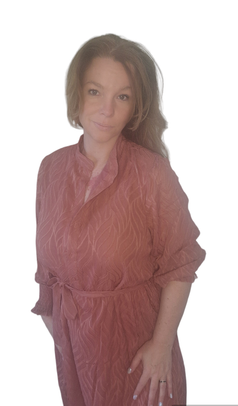 CF Maxi jurk oud roze