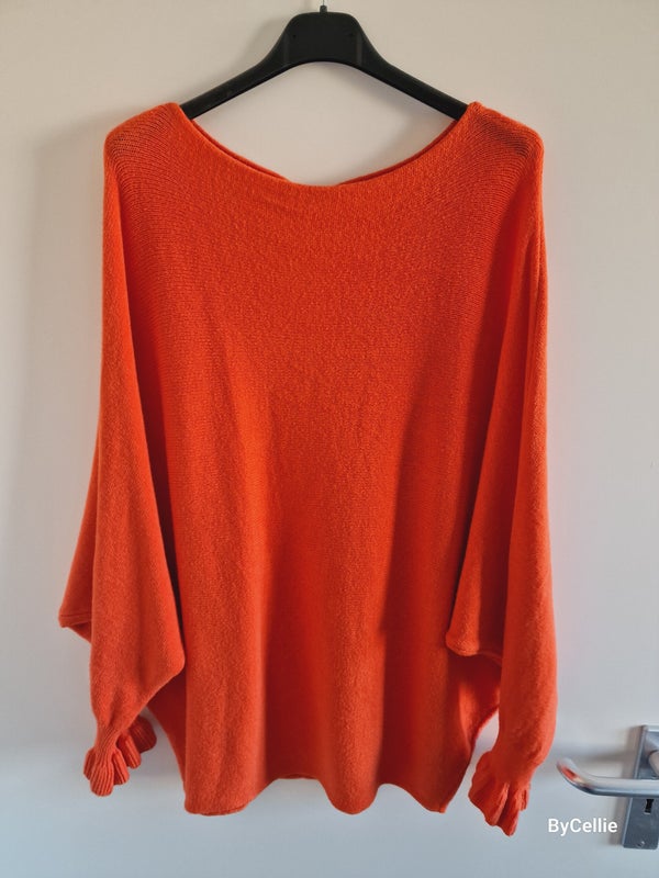 Trui met vlindermouwen in div.kleuren