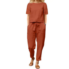 2-delig dames Top &Pants
