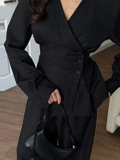 Elegante V-hals  Set