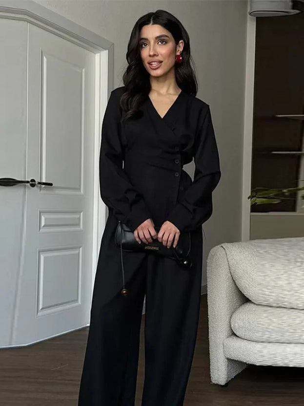 Elegante V-hals  Set