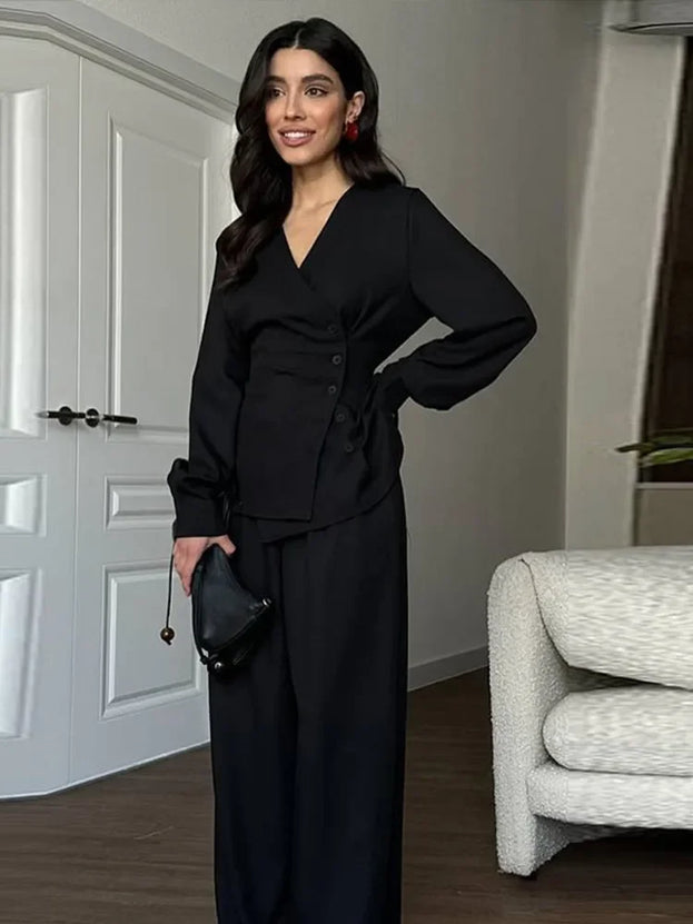 Elegante V-hals  Set