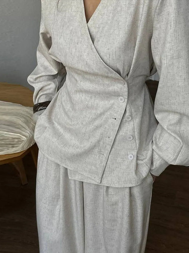 Elegante V-hals  Set