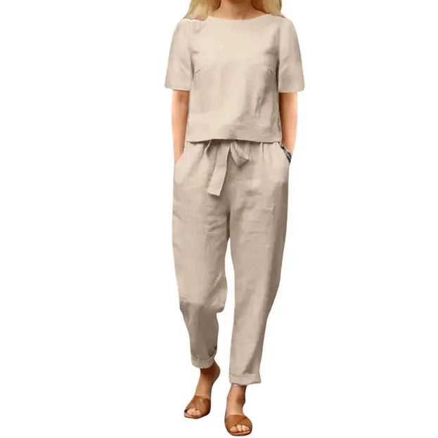 2-delig dames Top &Pants