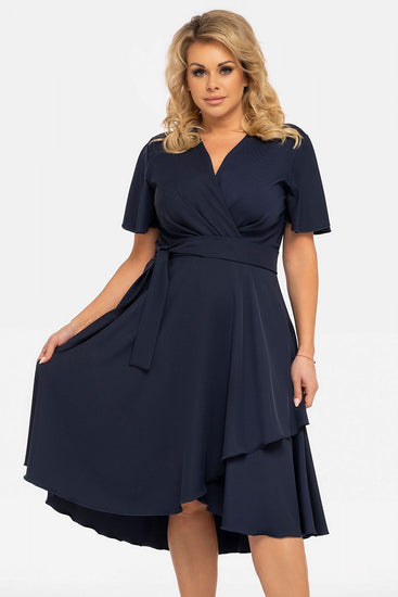  Plus size jurk model 190952 Karko 