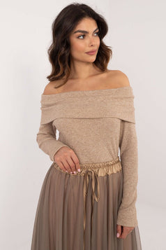 Off Shoulder sweater Italy Moda