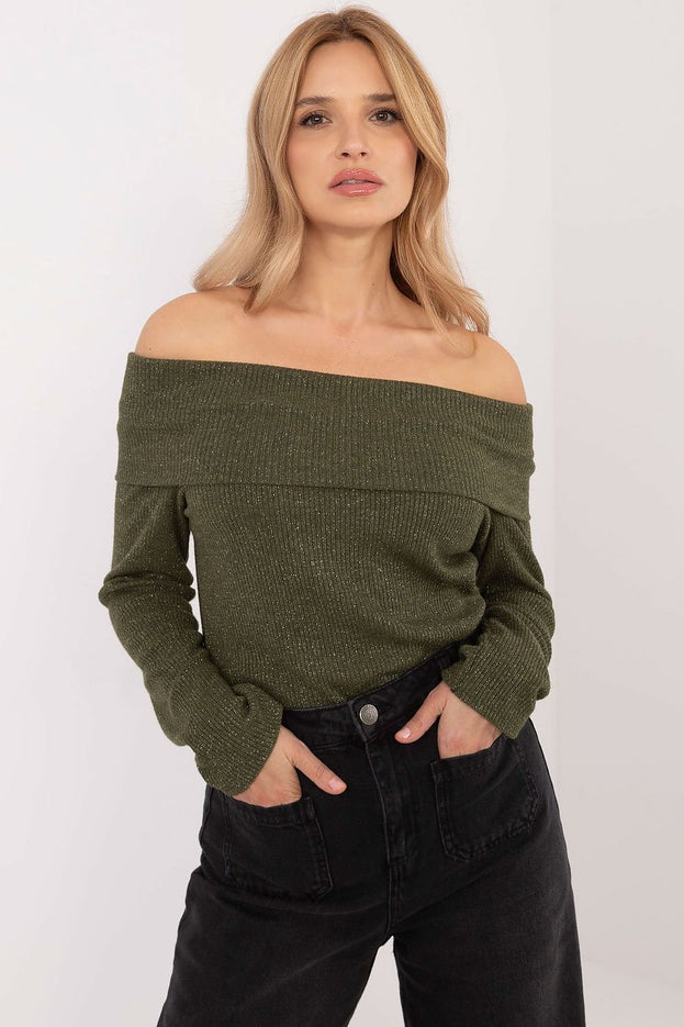 Off Shoulder sweater Italy Moda