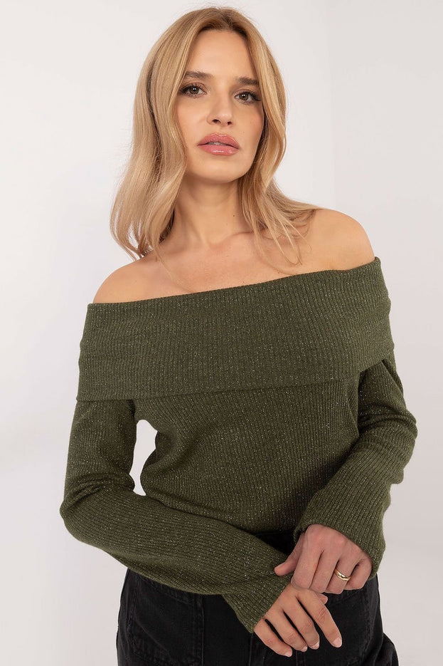 Off Shoulder sweater Italy Moda