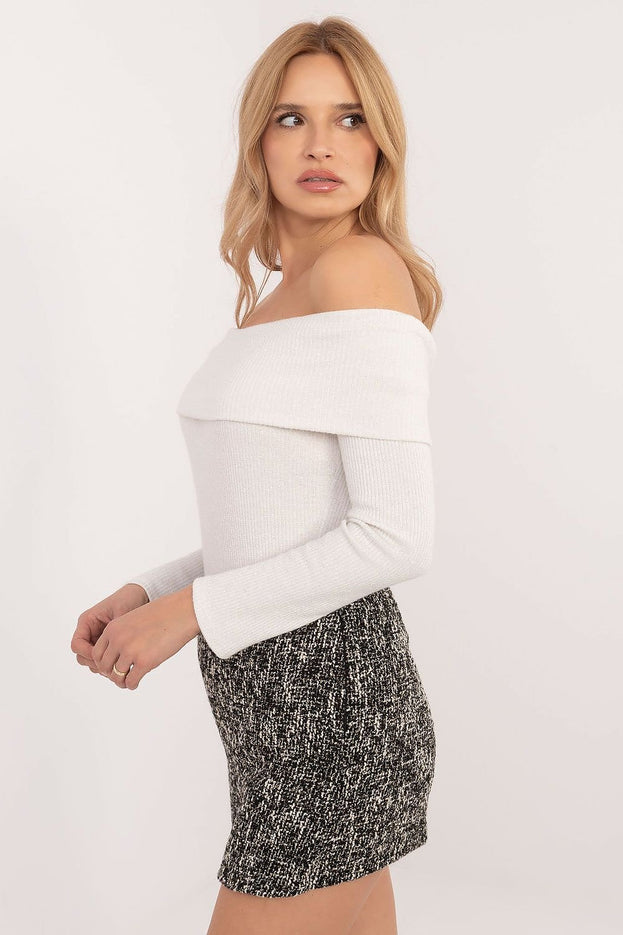 Off Shoulder sweater Italy Moda