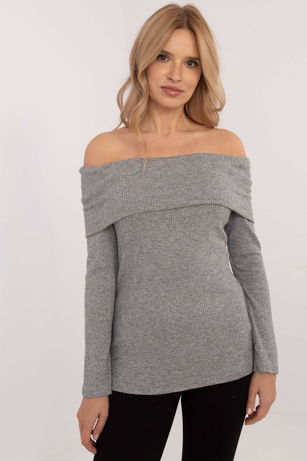 Off Shoulder sweater Italy Moda