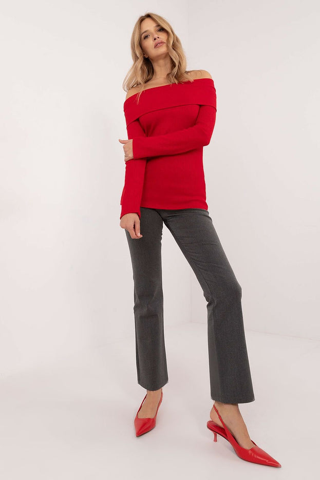 Off Shoulder sweater Italy Moda