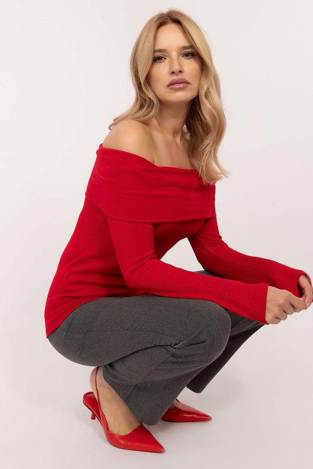 Off Shoulder sweater Italy Moda