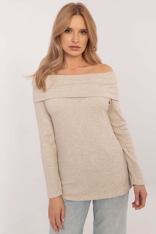 Off Shoulder sweater Italy Moda