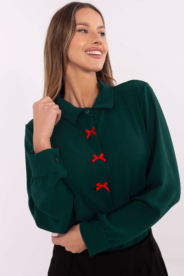Overhemd met lange mouwen Italy Moda