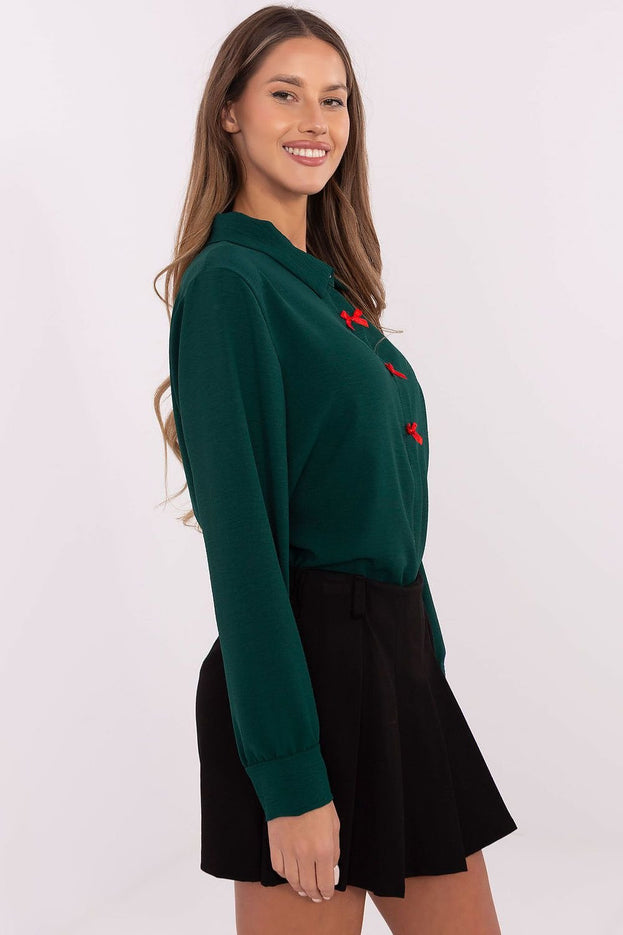 Overhemd met lange mouwen Italy Moda