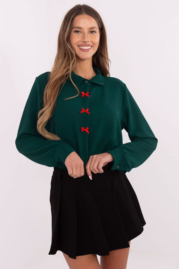 Overhemd met lange mouwen Italy Moda