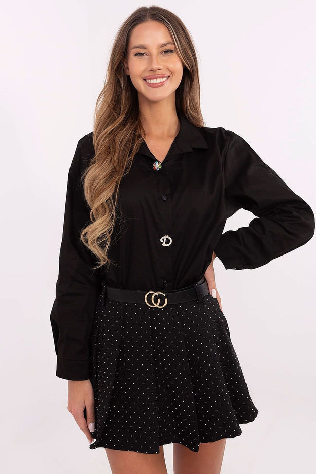 Overhemd met lange mouwen Italy Moda