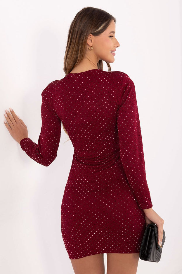  Korte jurk model 220019 Italy Moda 