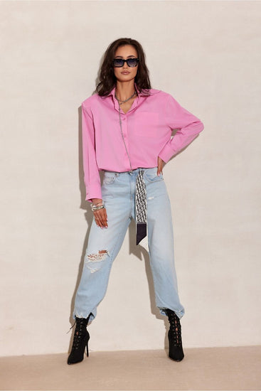  Overhemd met lange mouwen model 224031 Roco Fashion 