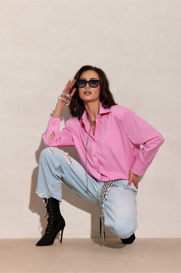  Overhemd met lange mouwen model 224031 Roco Fashion 